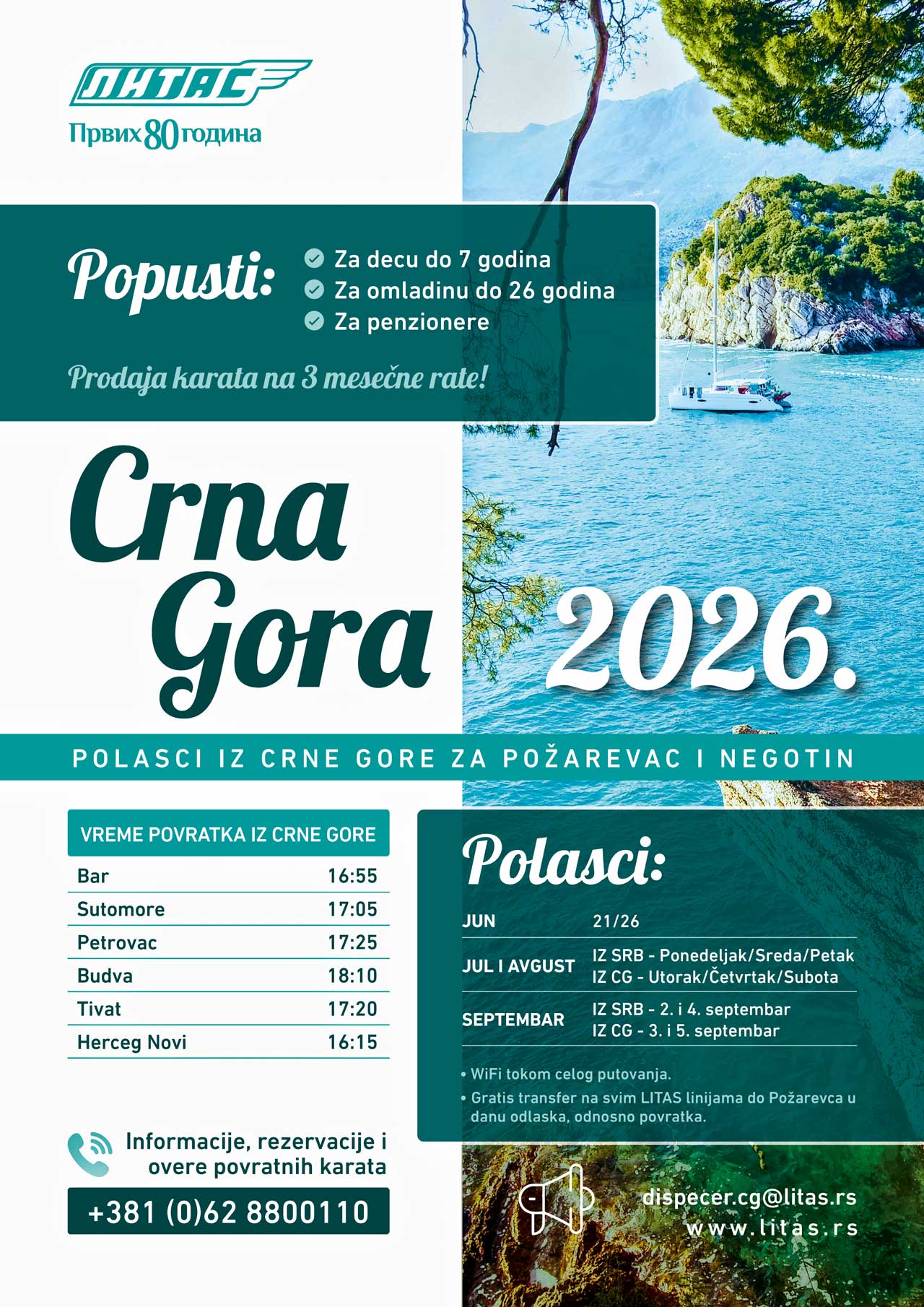 Litas Crna Gora Plakat 01
